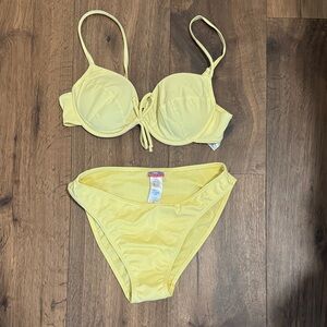 Yellow Bikini Set